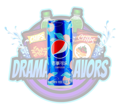Pepsi Peach Oolong - DramaticFlavors
