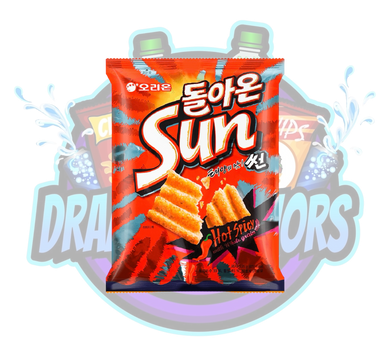 DramaticFlavors - Sun Hot Spicy Chips