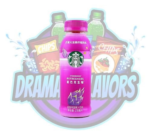 DramaticFlavors - Starbucks Dragon Fruit Refresher