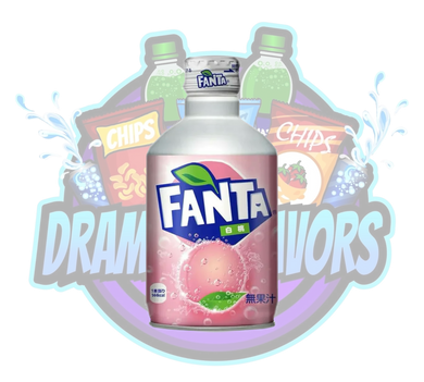 DramaticFlavors - Fanta White Peach Japan Can