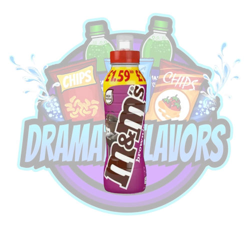 DramaticFlavors - M&M Brownie Bottled Milkshake Drink