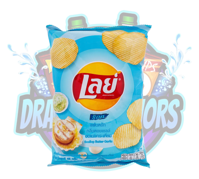 DramaticFlavors - Lays Scallop Butter Garlic