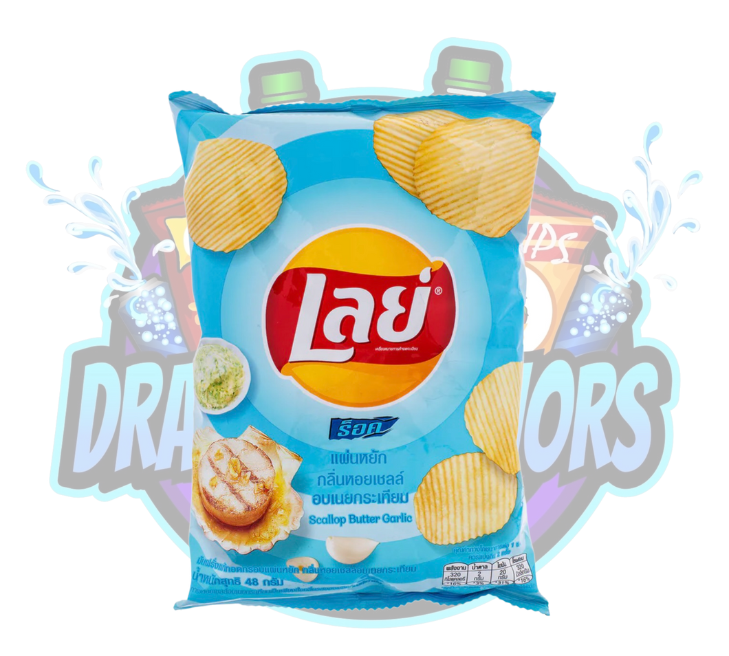 DramaticFlavors - Lays Scallop Butter Garlic