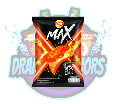 DramaticFlavors - Lays Max Ghost Pepper