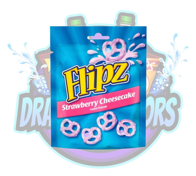 DramaticFlavors - Flipz Strawberry Cheesecake