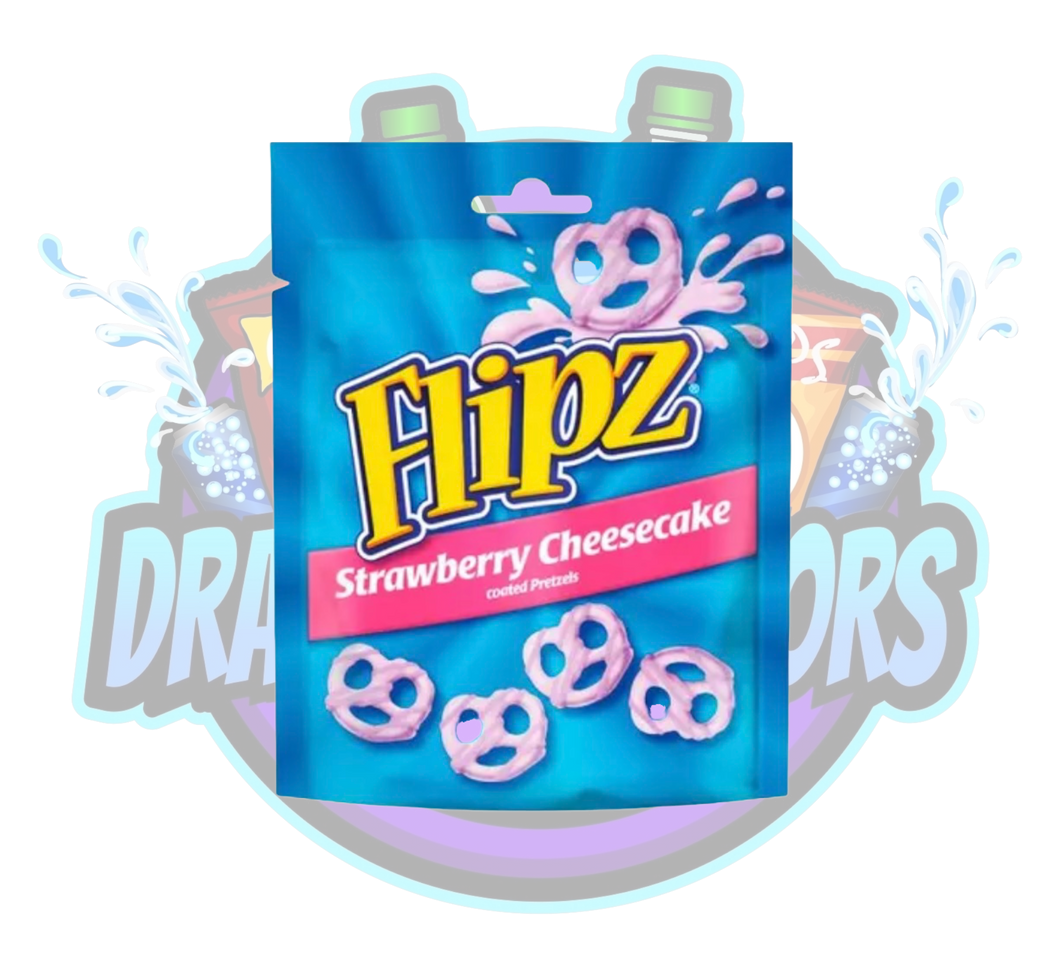 DramaticFlavors - Flipz Strawberry Cheesecake