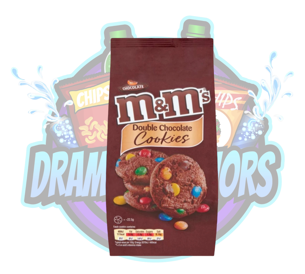 DramaticFlavors - M&M Double Chocolate Cookies