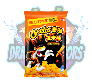 DramaticFlavors - Cheetos Hot & Sour Corn Sticks