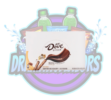 DramaticFlavors - Dove Chocolate Wafer Rolls