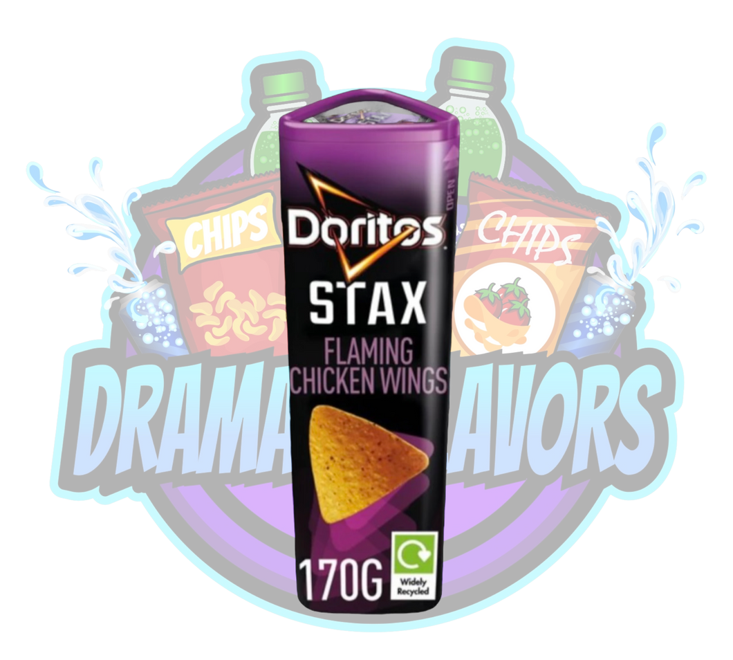 DramaticFlavors - Doritos Stax Flaming Chicken Wings