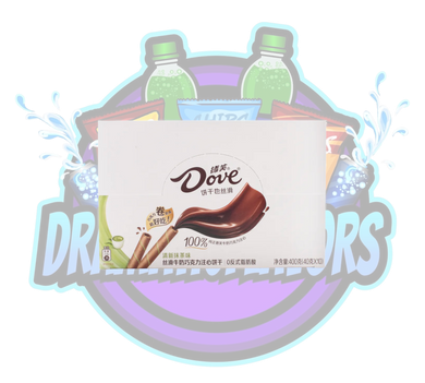 DramaticFlavors - Dove Matcha Wafer Rolls